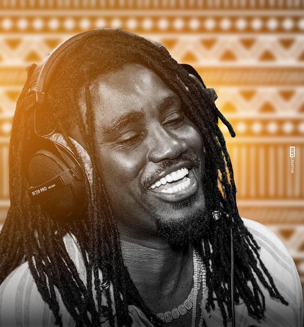 Wally B. Seck en studio